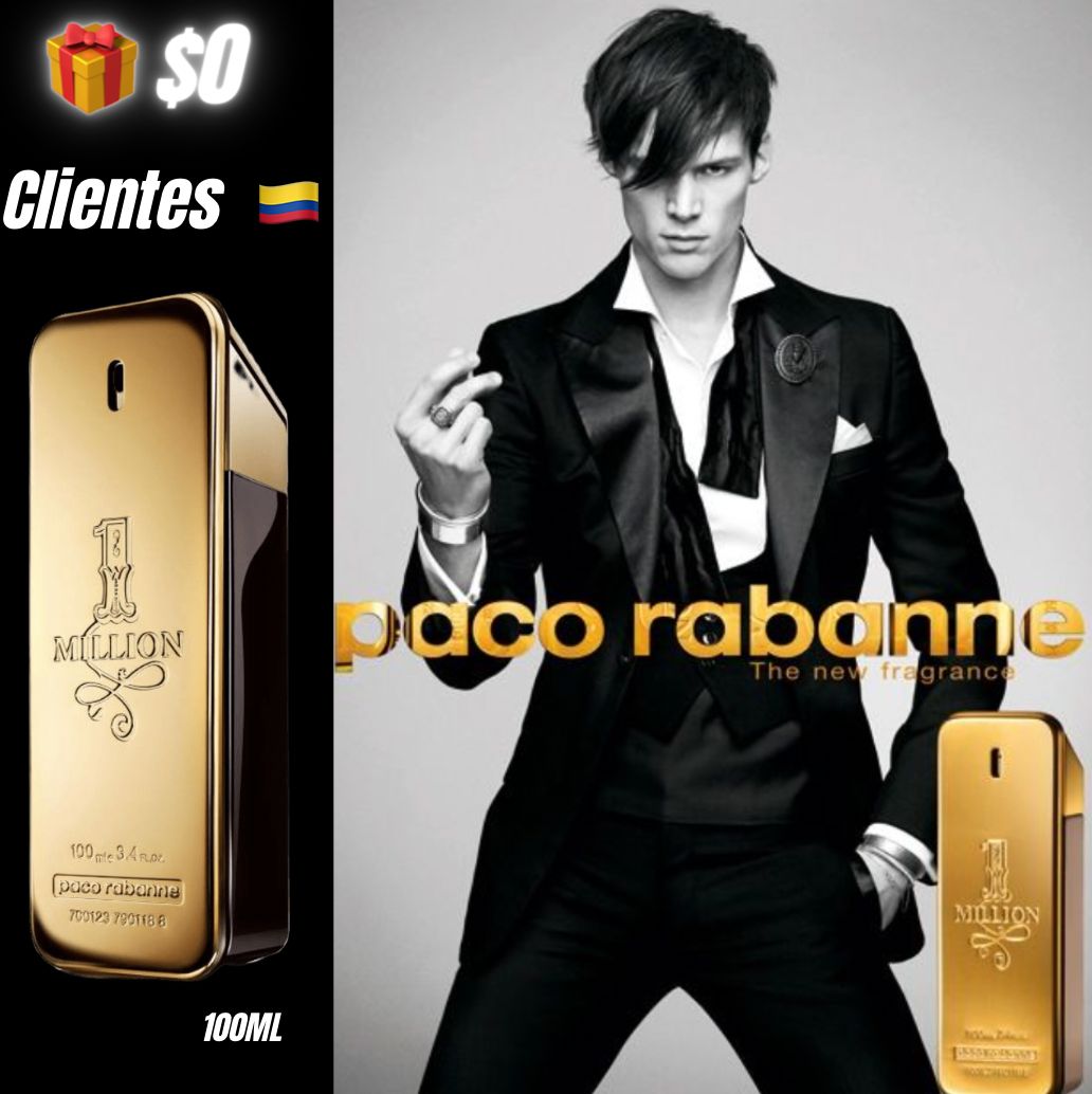 80 PACO RABANNE One Million Hombre 100 ml EDT 1 OFERTA Super Outlet